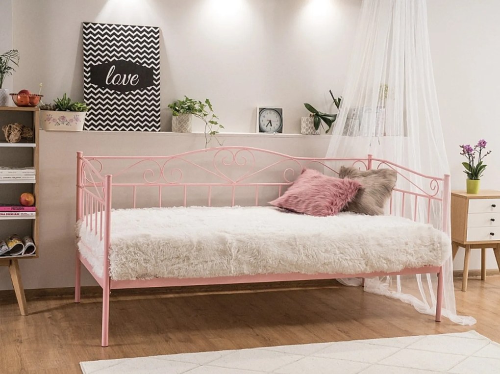 Μεταλλικός Καναπές Κρεβάτι BIRMA 90