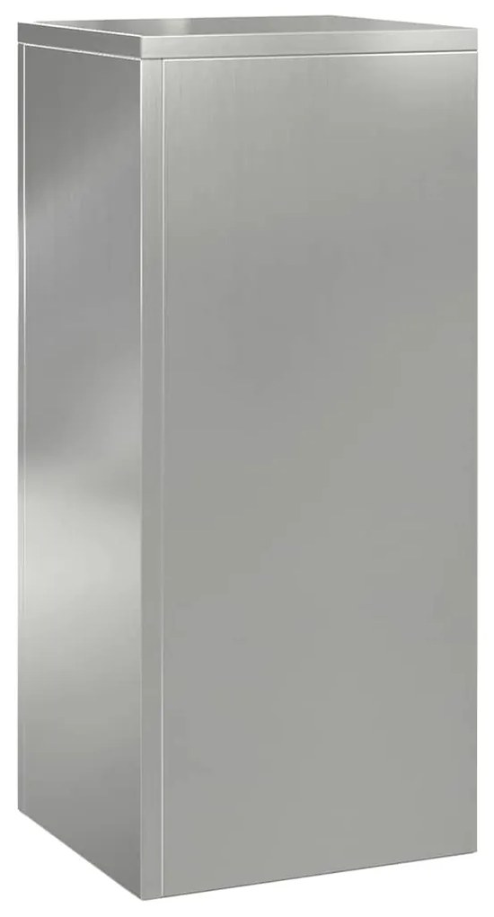 vidaXL Στήριξη φυτών 3 pcs Ασημί 24 x 24 x 75 εκ.