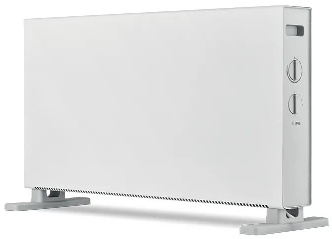 LIFE OPTIMAL Θερμοπομπός Δαπέδου 2600W 75.2x43cm Λευκός