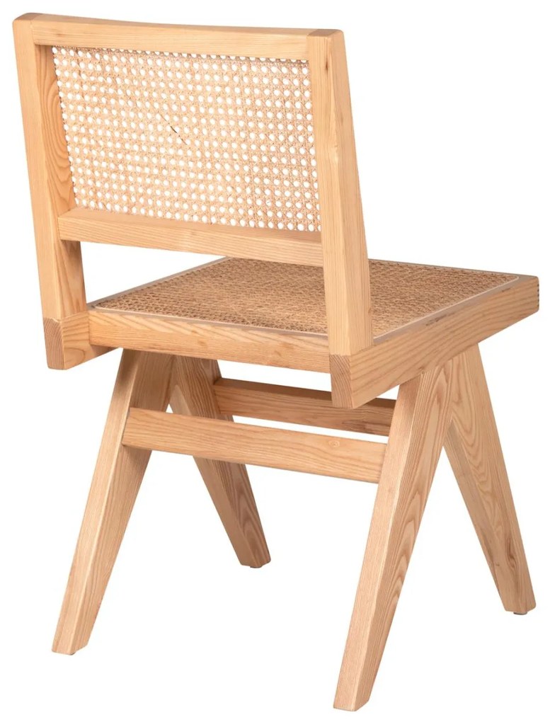 Καρέκλα FREDRIK Ξύλο Φράξινου και Rattan Φυσικό 45x55,5x83Υεκ. 45x55.5x83 εκ.