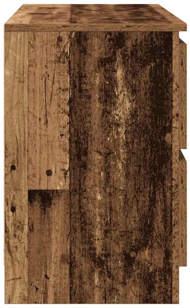 vidaXL Έπιπλο Τηλεόρασης Όψη Παλαιού Ξύλου 80x35x54 εκ. Επεξ. Ξύλο