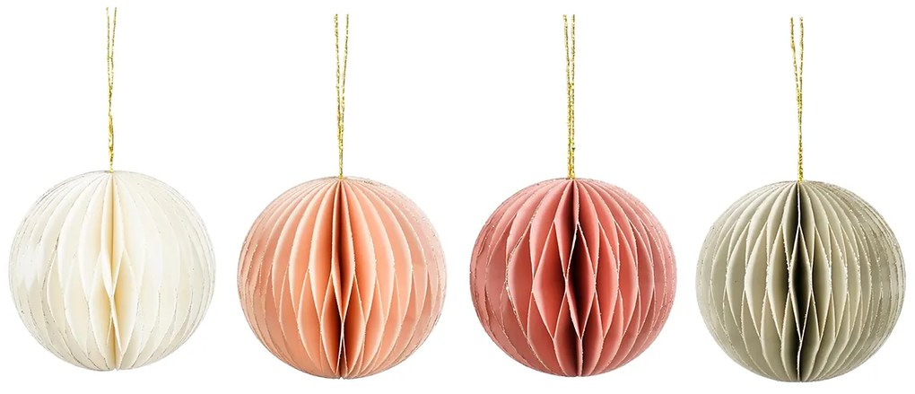 Χριστουγεννιάτικες Μπάλες (Σετ 4τμχ) Edelman 1177685