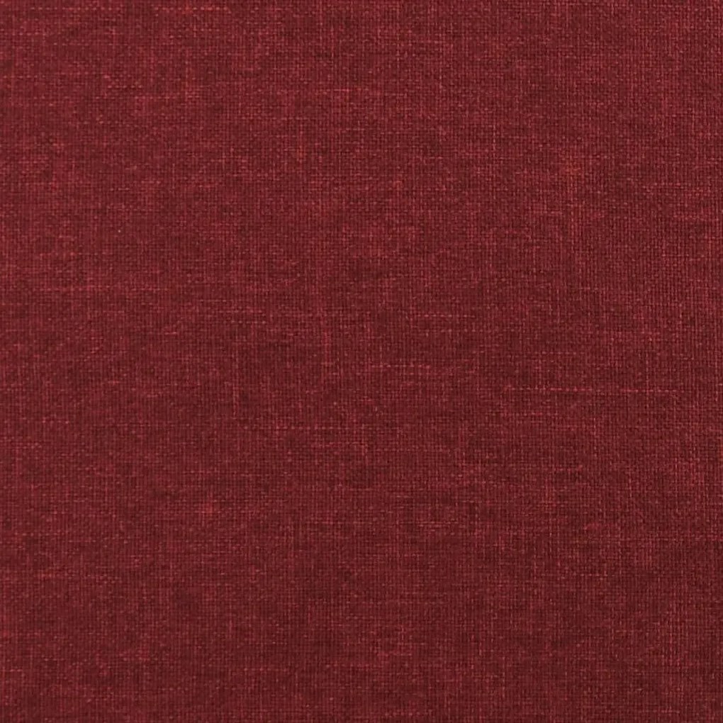 Μαξιλάρια Διακοσμητικά 2 τεμ. Μπορντό Ø15x50 εκ. Υφασμάτινα - Κόκκινο