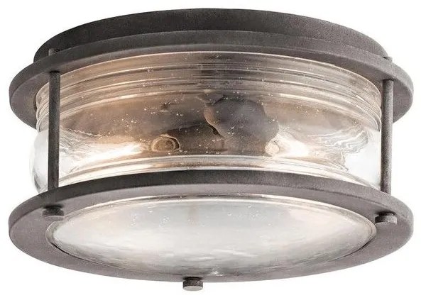 Πλαφονιέρα Φωτιστικό Οροφής 1xE27 IP44  Φανάρι  Ashland Bay Elstead Lighting KL-ASHLANDBAY-F Γκρι