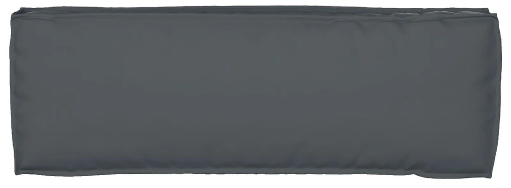 vidaXL Μαξιλάρι Παλέτας  για Πάγκο Ανθρακί 120x40x8 εκ. Υλικό Οξφόρδης