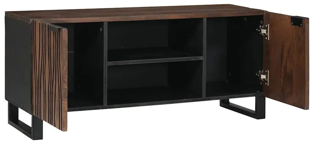 vidaXL Κονσόλα Τηλεόρασης Καφέ 160 x 30 x 30.5 εκ. Μασίφ ξύλο μάνγκο