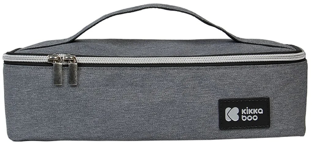 ΘΕΡΜΟΣ ΤΣΑΝΤΑ ΦΑΓΗΤΟΥ KIKKA BOO 28X10X8CM FOODY DARK GREY 31108020053