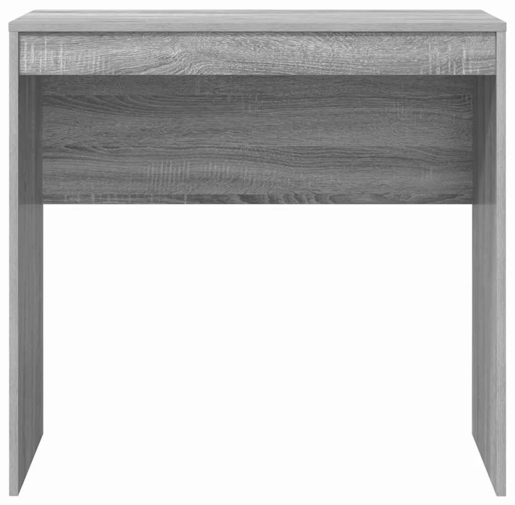 vidaXL Γραφείο Γκρι sonoma 80 x 40 x 76 εκ. Επεξεργασμένο ξύλο
