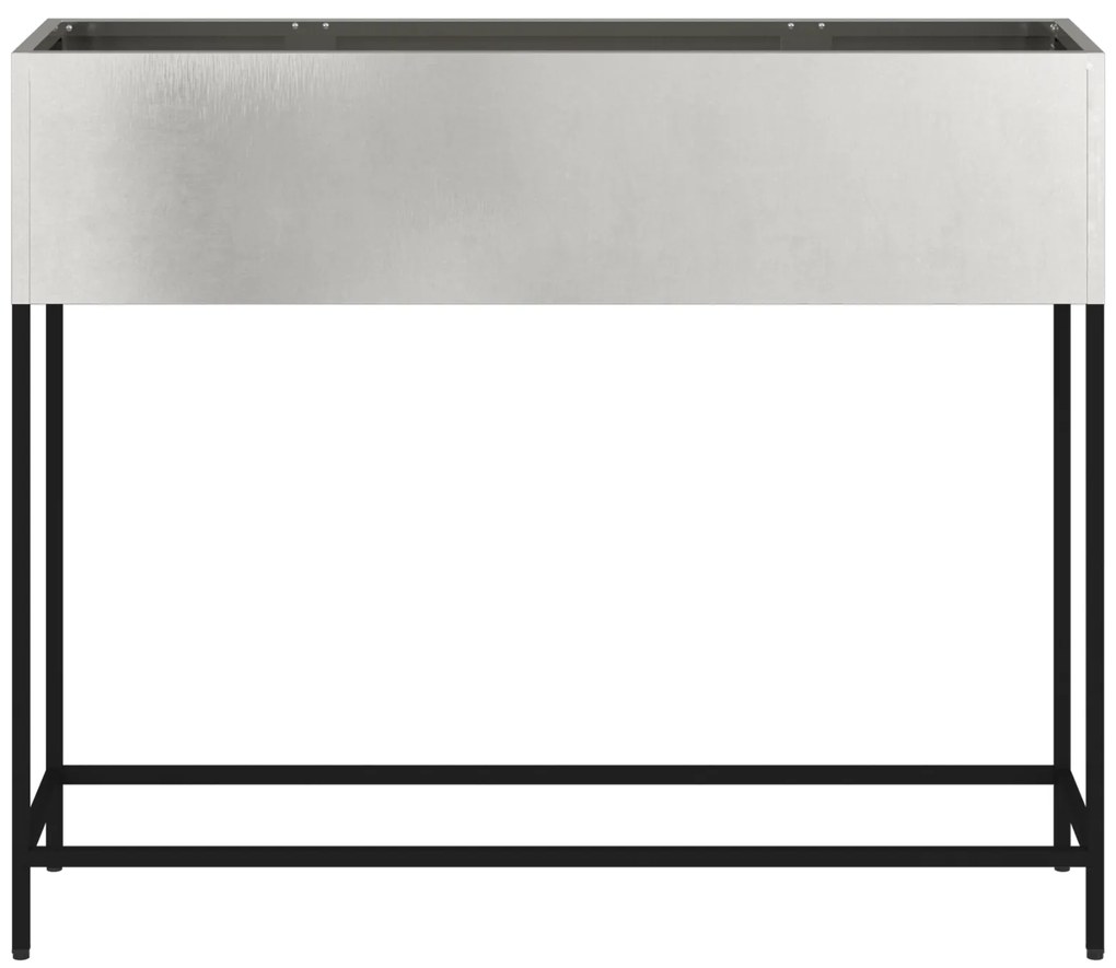 vidaXL Υψωμένος Κήπος 100x26x82 εκ Μη Σιδερένιο Ατσάλι