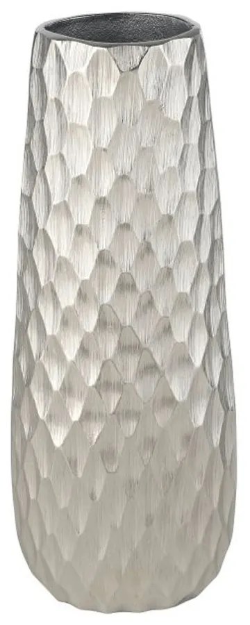 Βάζο Nilgaut 421045 12x7x31cm Silver Eglo Αλουμίνιο