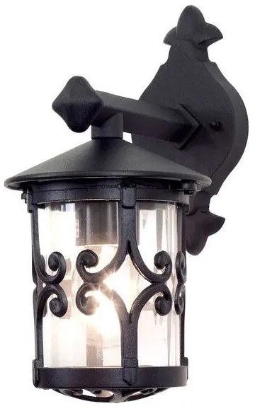 Φανάρι  Απλίκα Φωτιστικό Τοίχου 1xE27  Μαύρο  IP23  31cm  Hereford BL8-BLACK Elstead Lighting-BL8-BLACK-Μαύρο BL8-BLACK