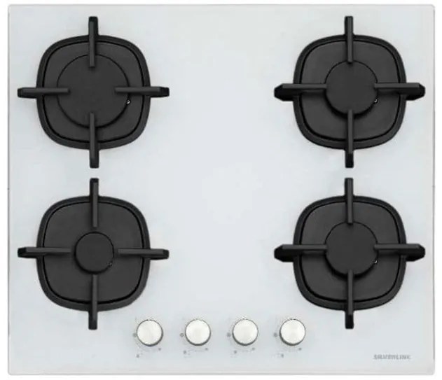 Εστία Γκαζιού GGDW 400 5437.6.407.0 Γυάλινη 7,4 kW DAVOLINE-801003951-Λευκό 801003951