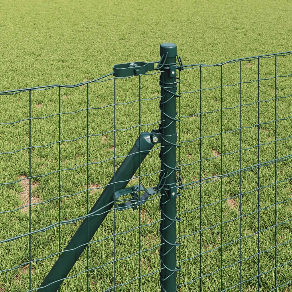 VidaXL Στύλος Περιφράξεων 2 τεμ. Πράσινο 50 cm