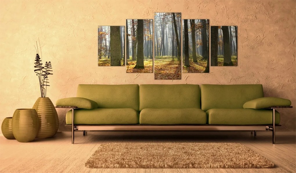 Πίνακας - A nice forest landscape 100x50