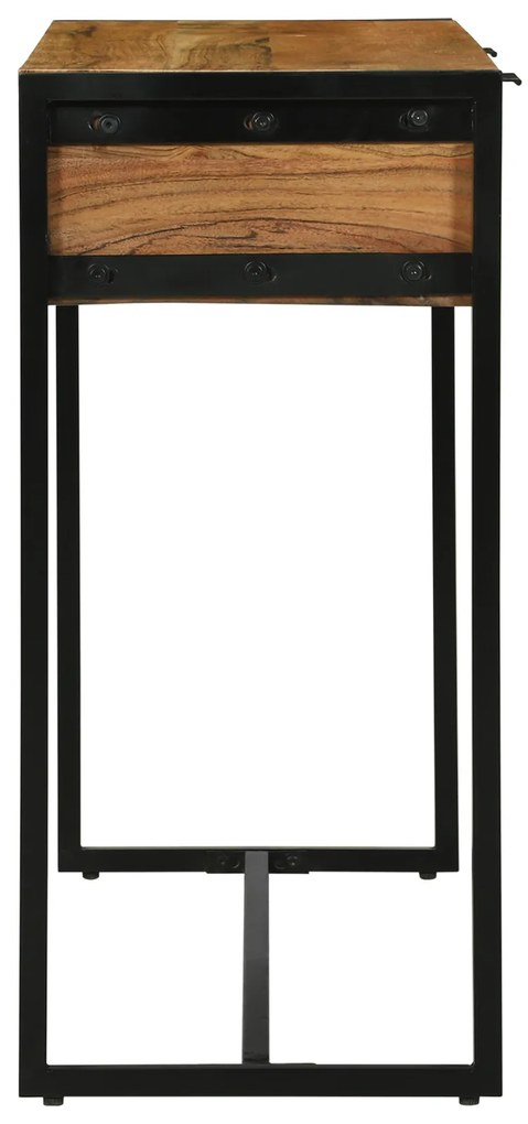 vidaXL Τραπέζι Κονσόλας 90x35x75 εκ Συμπαγές Ξύλου Ακακίας