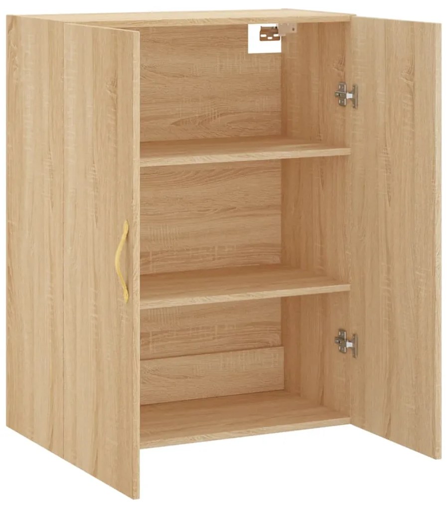 vidaXL Ντουλάπι Επιτοίχιο Sonoma Δρυς 69,5 x 34 x 90 εκ.