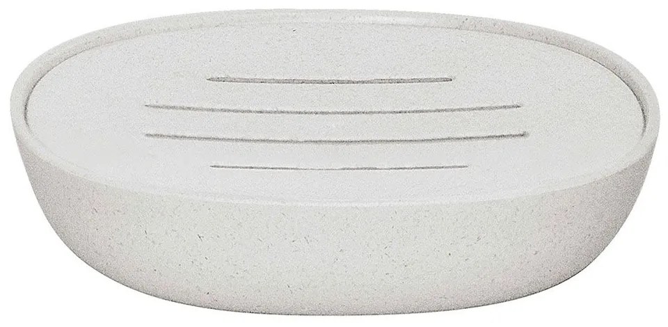 Σαπουνοθήκη Belgrano 11x2,2cm Foggy Grey Kleine Wolke Bamboo,Polypropylene