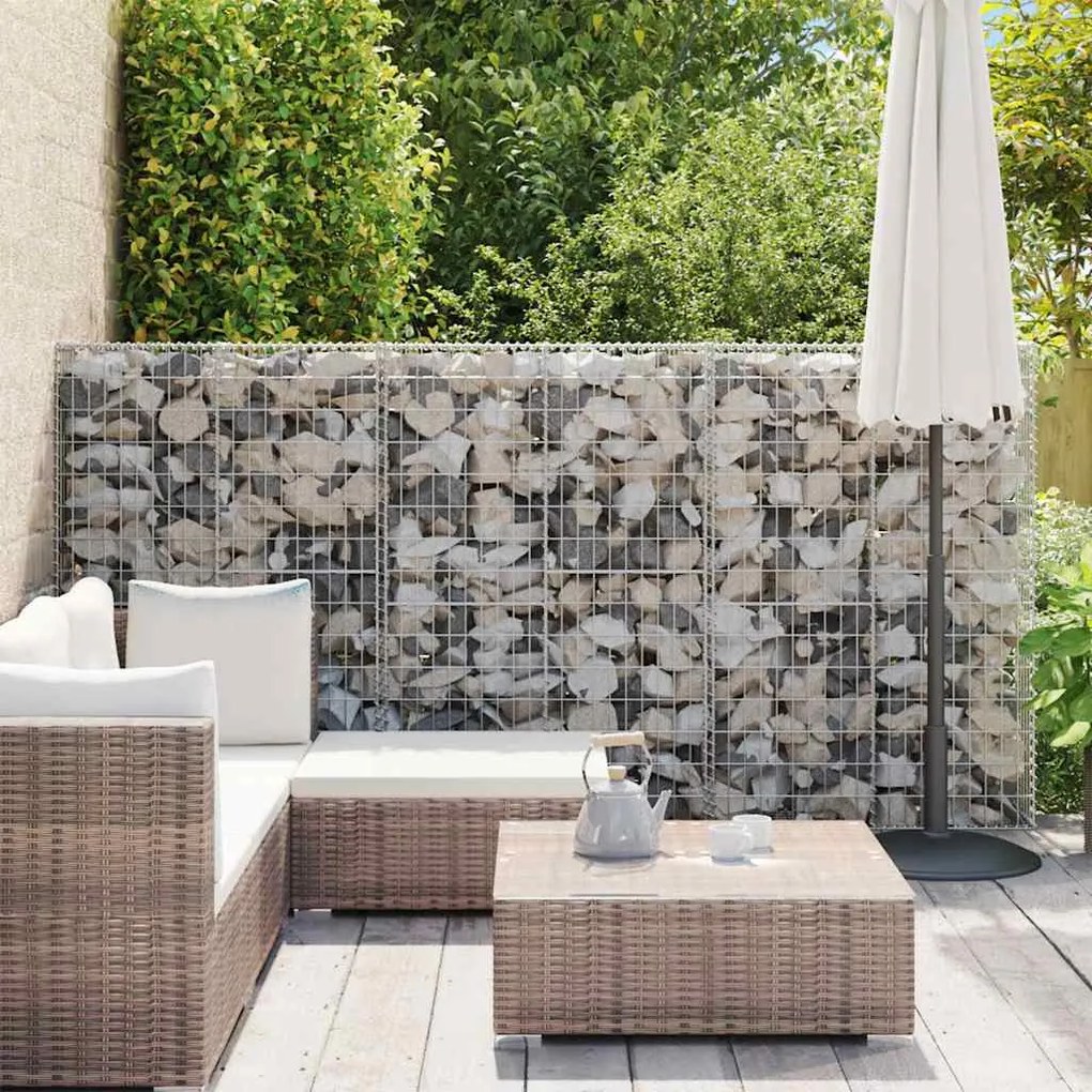 vidaXL Συρματοκιβώτιο με Καπάκια 150 x 100 x 30 εκ. Γαλβανισμένο Σύρμα