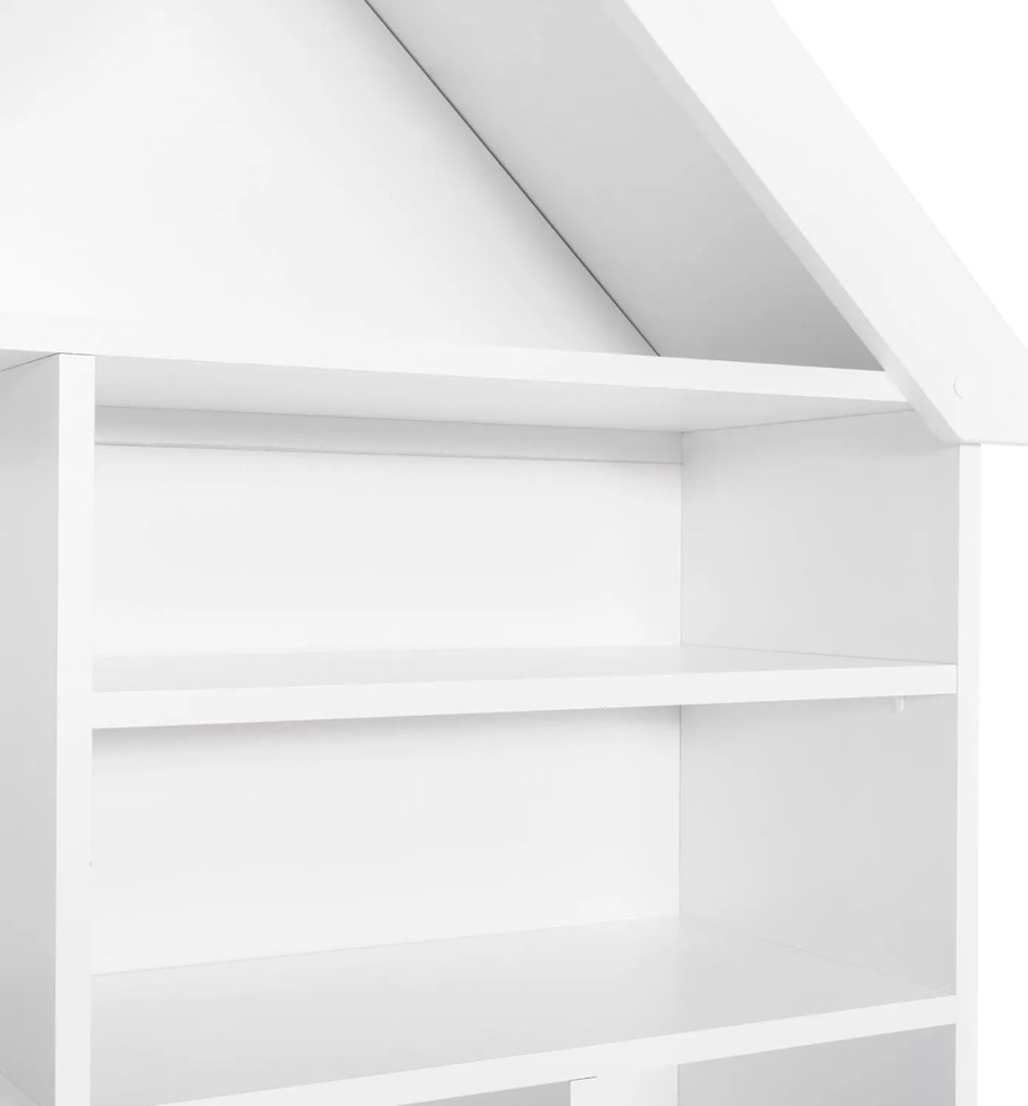 ΠΑΙΔΙΚΗ ΒΙΒΛΙΟΘΗΚΗ DREY  ΜΕΛΑΜΙΝΗ ΛΕΥΚΗ 103x33x169Υεκ