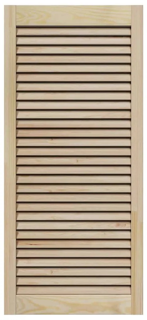 vidaXL Πόρτα Ντουλάπας με πόρτα 2 pcs Φυσικό 140.5 x 2.1 x 49.5 cm