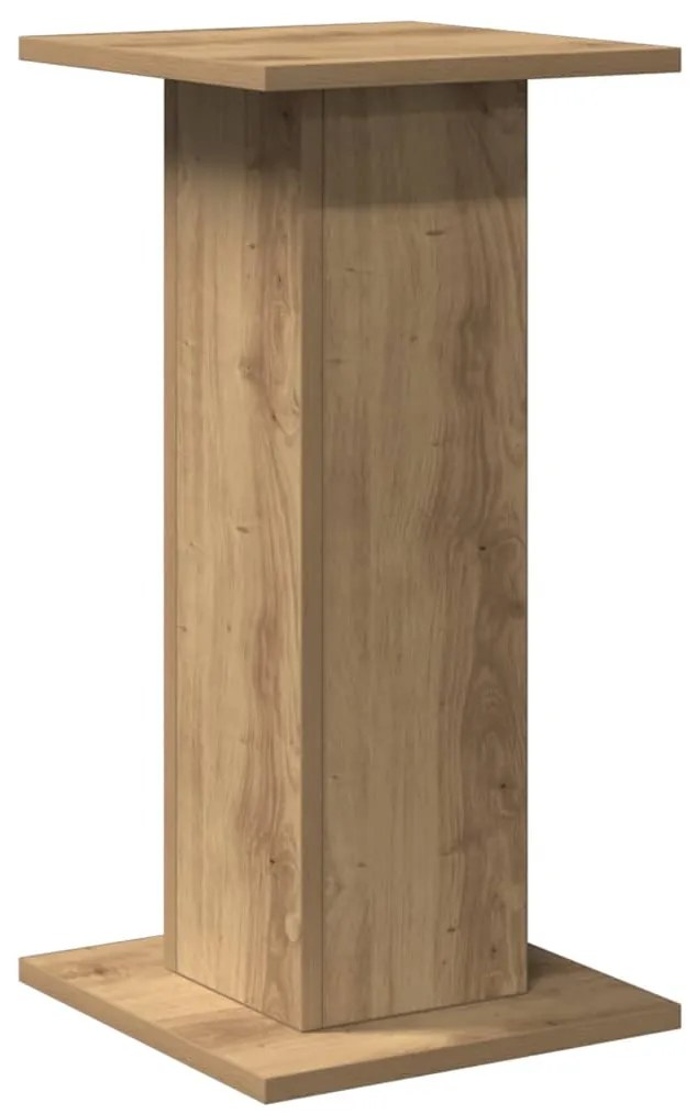 vidaXL Βάσεις Ηχείων 2 τεμ. Αρτισιανή Δρυς 30x30x60 εκ. Επεξ. Ξύλο