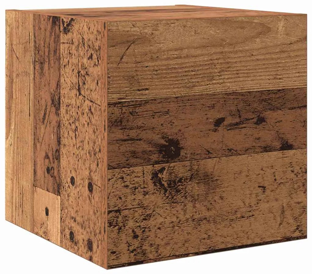 vidaXL Σετ επίπλου τηλεόρασης 6 pcs Παλαιό ξύλο 80 x 30 x 30 εκ ξύλο