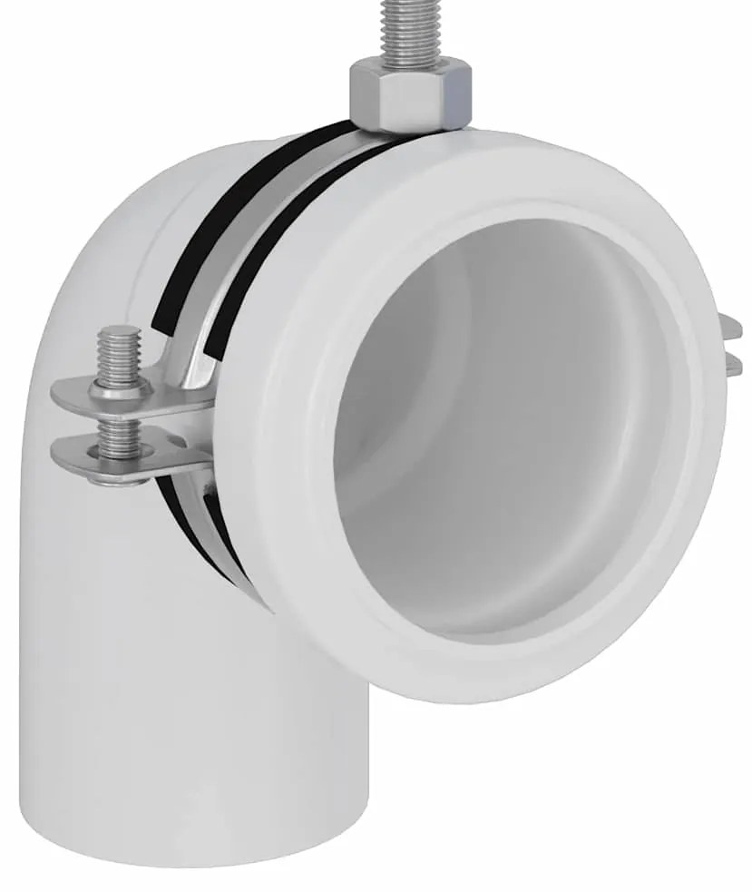 vidaXL Στήριγμα Τοίχου Μπάνιου Μπλε 50 x 17.5 x 136 εκ. Ατσάλι