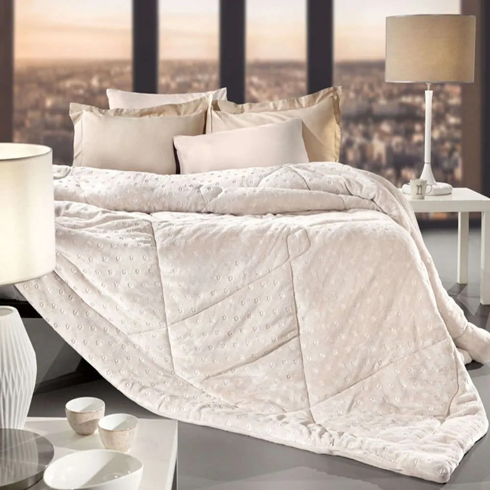 Πάπλωμα Allure Ivory Guy Laroche Μονό 160x220cm Πολυέστερ