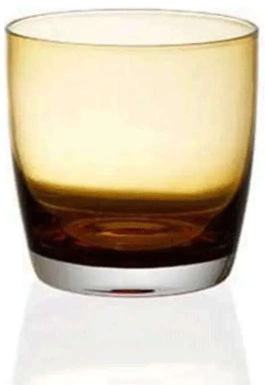 Ποτήρι Ουίσκι Irid 355ml Amber - Cryspo Trio - 6 ΤΜΧ