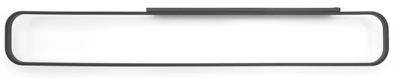 Βάση για πετσέτες Brabantia MindSet 1005694, με ορυκτή επίστρωση, διακριτική τοποθέτηση, έως 2 kg, σκούρο γκρι