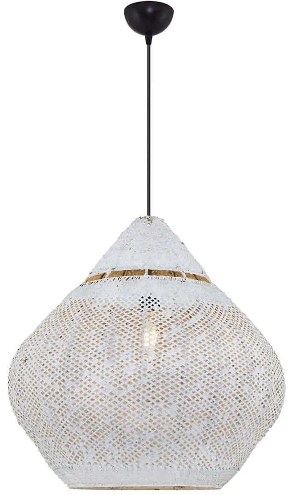 Φωτιστικό Οροφής 701CHD1814 Φ50x120cm 1xE27 24W White Opviq