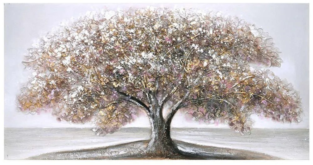 Πίνακας Καμβάς Forestree II 296-000015 120x3x60cm Multi Inart Horizontal Καμβάς