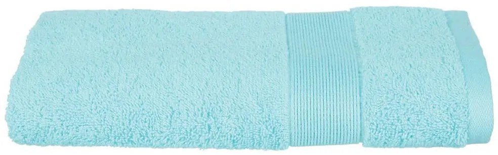 Πετσέτα προσώπου Praia Atmosphera από Βαμβάκι 450gsm, με διαστάσεις 50x90cm - Turquoise blue