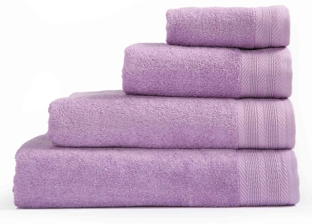 Πετσέτα Life 1114 Purple Nef Nef Σώματος 80x160cm 100% Cotton