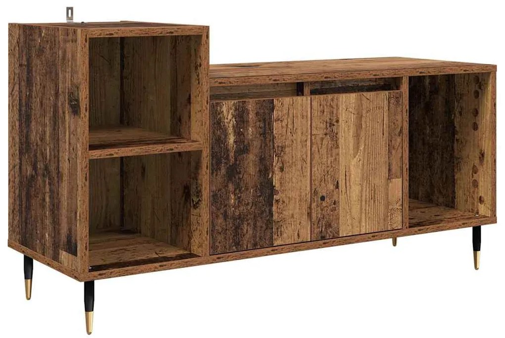vidaXL Ντουλάπι TV Παλιό Ξύλο 100 x 35 x 55 εκ Επεξεργασμένο ξύλο