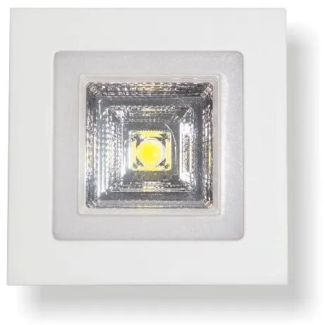 Χωνευτό Σποτ Φωτιστικό Οροφής LED 6W SMD COB 3000K-4000K Λευκό Epistar 5255 Spotlight 5255 Λευκό