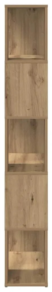 vidaXL Κέντρο ψυχαγωγίας Καφέ 60 x 24 x 155 εκ Επεξεργασμένο ξύλο