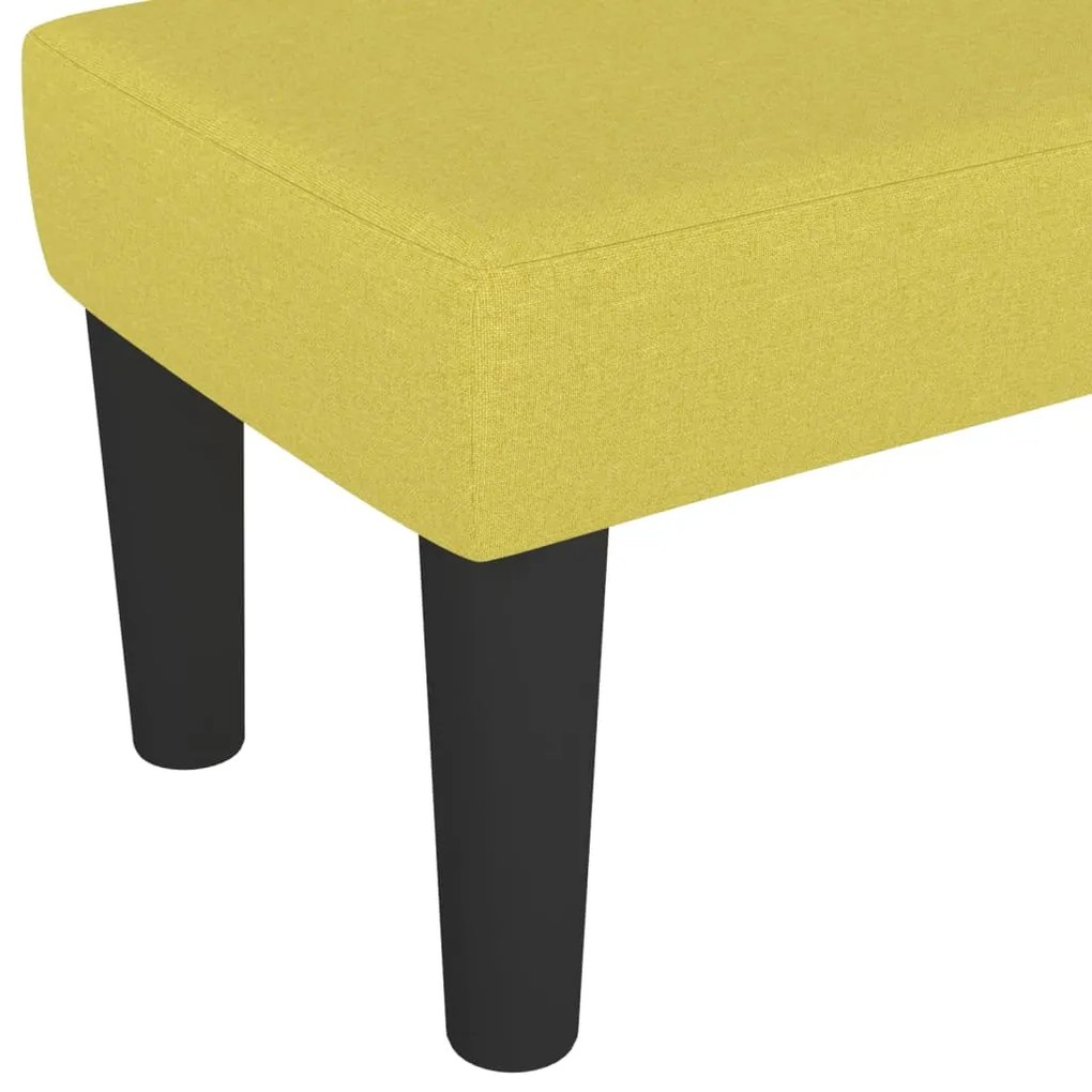 vidaXL Πάγκος Πράσινος 100x30x30 εκ. Υφασμάτινος