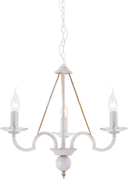 Φωτιστικό Κρεμαστο Aca DL9363PWG GEISHA Λευκό (White)