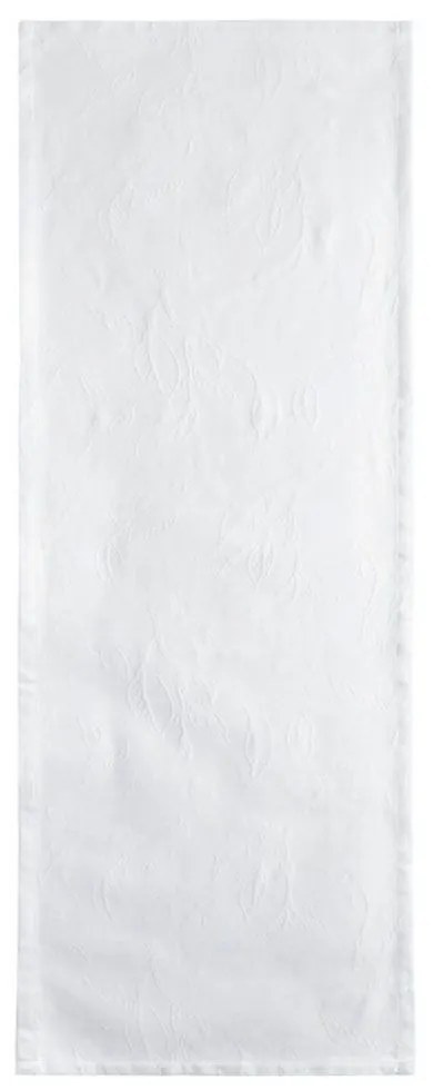 Runner Florelia Off White Nima 50x160 Viscose-Πολυέστερ