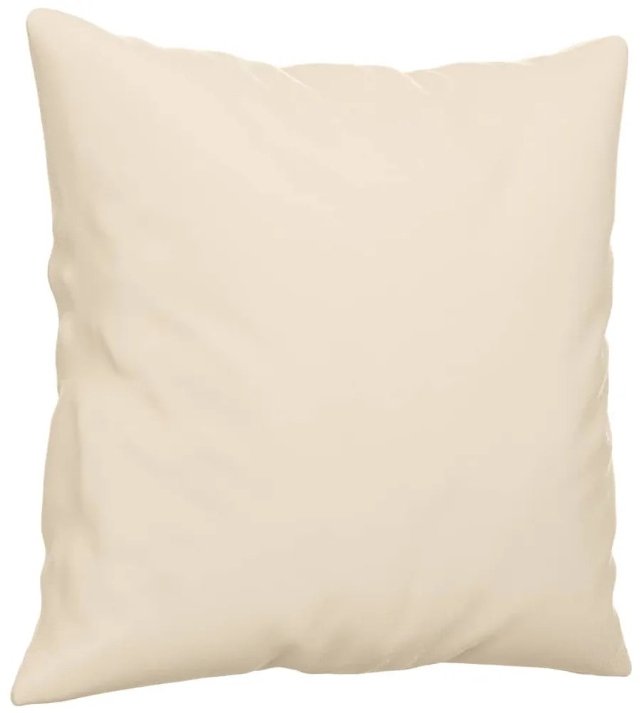 Σετ Σαλονιού 4 Τεμαχίων Μπεζ από Ύφασμα Μικροϊνών με Μξιλάρια 3202313