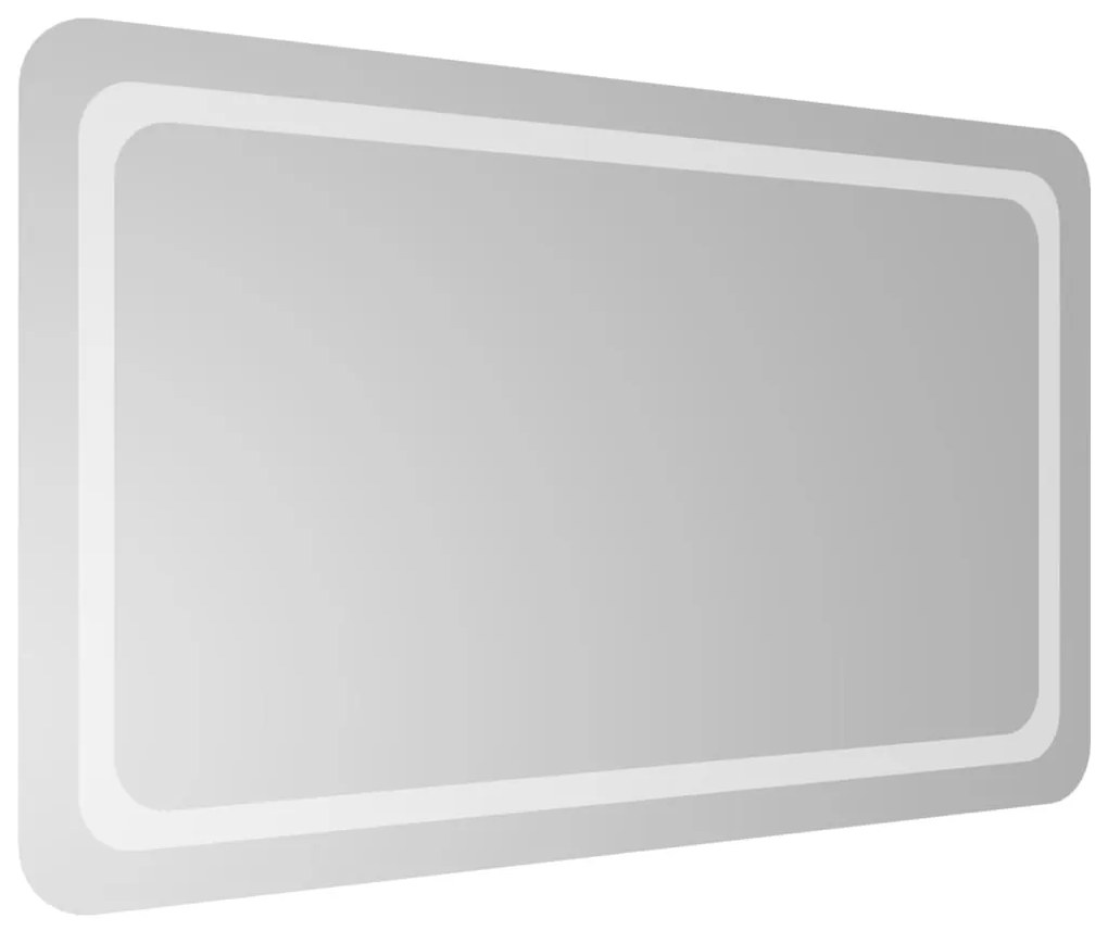 vidaXL Καθρέφτης Μπάνιου με LED 60x100 εκ.