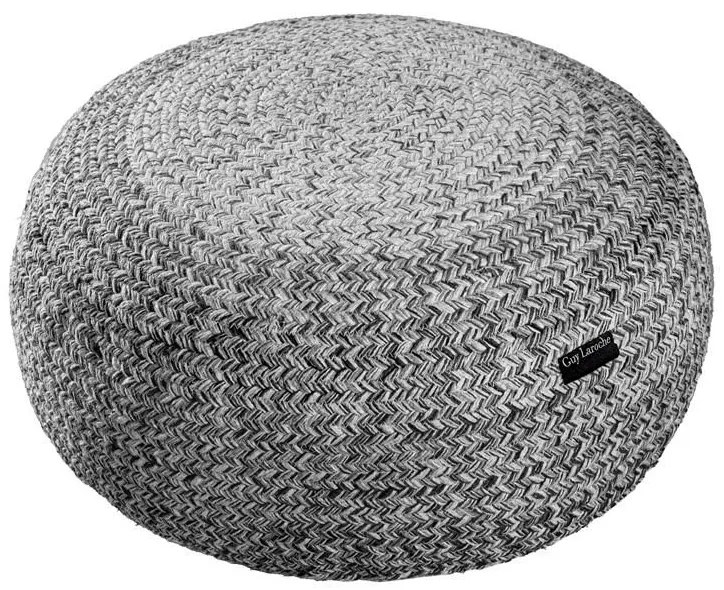 ΠΟΥΦ 50x50x25cm GUY LAROCHE - SHADES GREY OTTOMAN