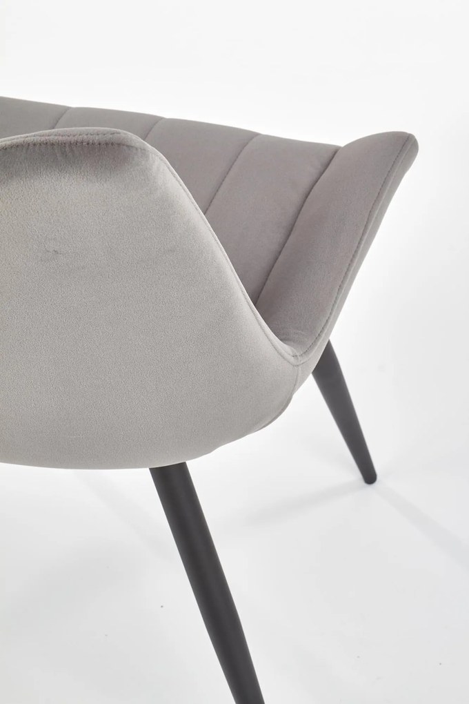 K388 chair, color: grey DIOMMI V-CH-K/388-KR-POPIELATY