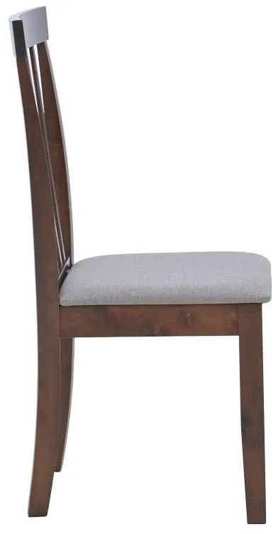 Καρέκλα Houston σε καρυδί απόχρωση 40x49x94εκ 2αδα 40x49x94 εκ.