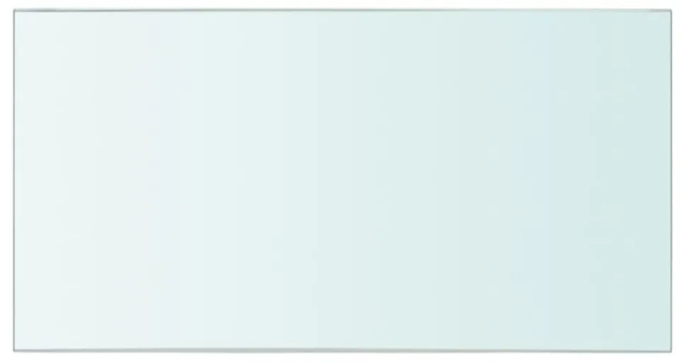 vidaXL Ράφια Πάνελ 2 τεμ. Διάφανα 30 x 12 εκ. Γυάλινα