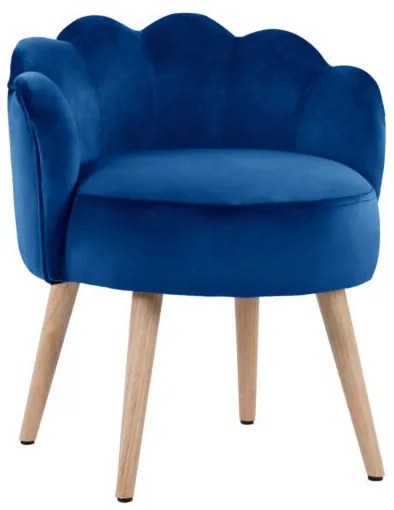 ΣΚΑΜΠΟ ΜΕ ΠΛΑΤΗ ELISE HM8628.08 ΑΠΟ ΜΠΛΕ ΒΕΛΟΥΔΟ 55x52x60Υ εκ.
