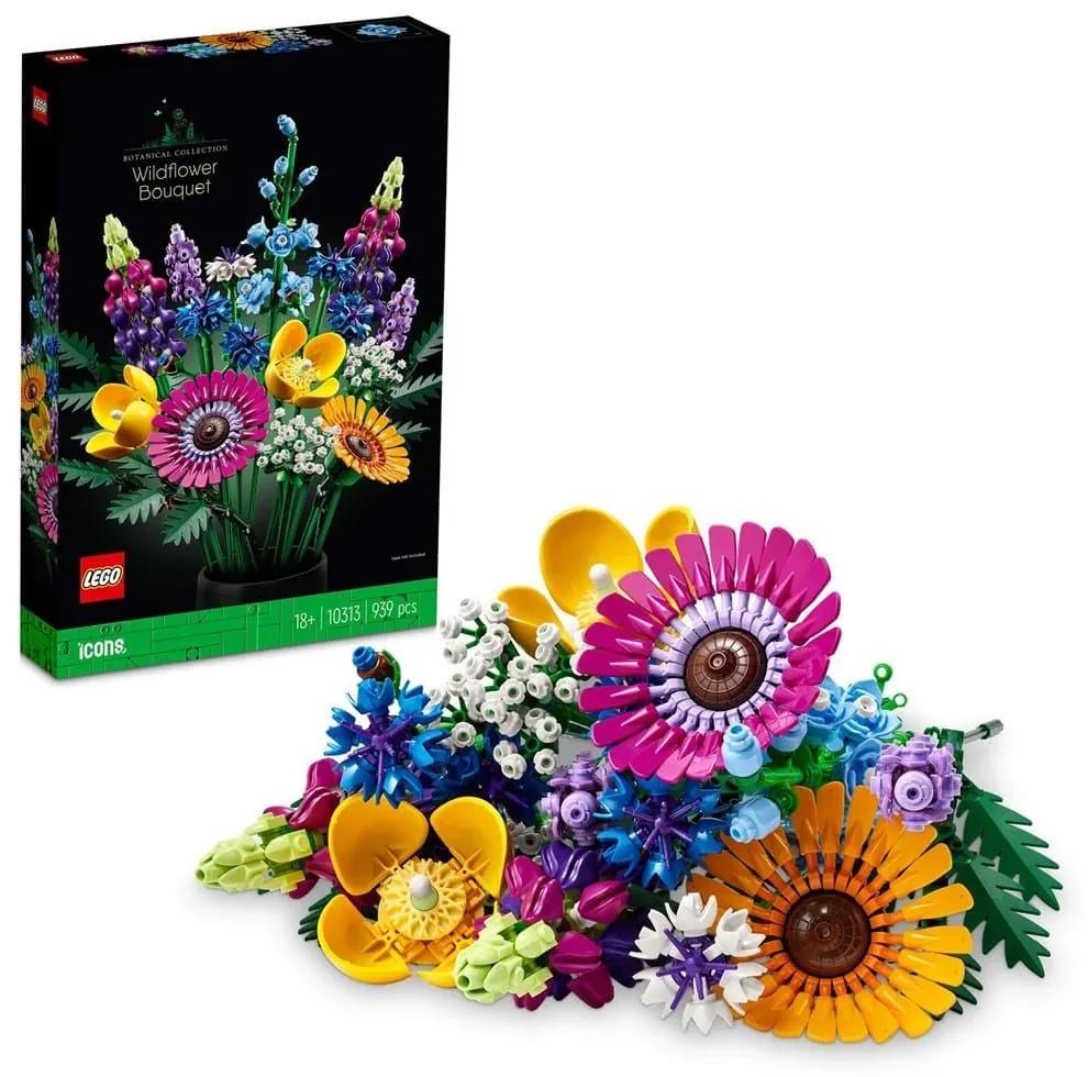 Μπουκέτο Άγριων Λουλουδιών 10313 Συναρμολογούμενο 939τμχ 18 ετών+ Multicolor Lego