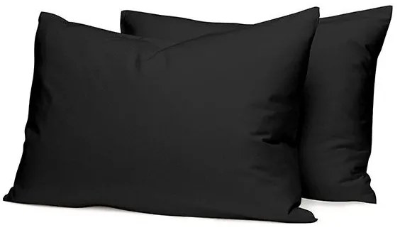 Μαξιλαροθήκες Cotton Feelings 111 Black 50x70