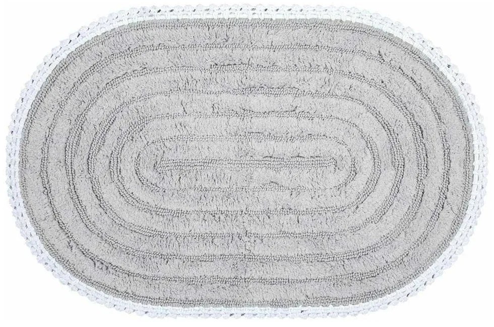 Ταπέτο Μπάνιου Please 1121-Cream Nef-Nef 55X85 55x85cm 100% Cotton